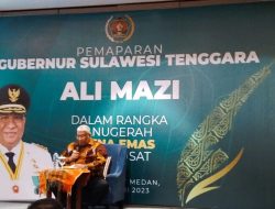 HPN 2023 di Medan, Gubernur Sultra Terima Anugerah Pena Emas PWI Pusat