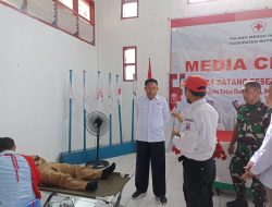 Wakil Bupati Ahali Tinjau Pelaksanaan Aksi Donor Darah PMI Butur