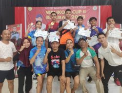 Torehkan Prestasi Gemilang, Atlet Tenis Meja Butur Dulang Medali di Walikota CUP II Baubau