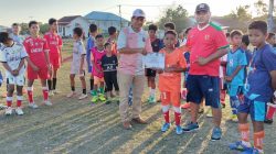 Wakili Sulawesi Tenggara Berlaga di Kancah Nasional, Tim Sepakbola SSB Elang Butur U-12, Terima Penghargaan