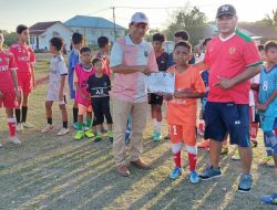 Wakili Sulawesi Tenggara Berlaga di Kancah Nasional, Tim Sepakbola SSB Elang Butur U-12, Terima Penghargaan