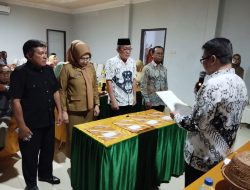 Empat Kelengkapan Organisasi PGRI Kabupaten Butur Resmi Terbentuk