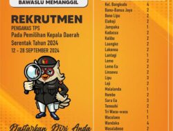 Pendaftaran 12-28 September Panwaslu Kecamatan Kulisusu Siap Rekrut 47 Pengawas TPS Pilkada Serentak 2024