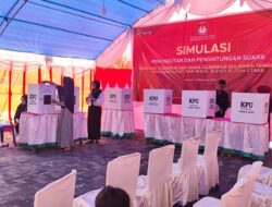 KPU Butur Gelar Simulasi Pemungutan dan Perhitungan Suara Pilkada 2024