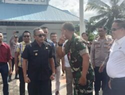 Uji Coba Pendaratan Helikopter di Lapangan Raja Jin, Persiapan Kedatangan Menkes RI di Buton Utara 