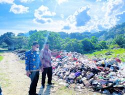 Atasi Pengolahan Sampah, Wakil Bupati Butur Rahman Tinjau TPA di Desa EeLahaji