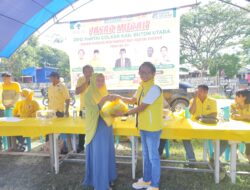HUT Golkar ke 61, DPD Golkar Butur Siapkan Seribu Paket Sembako Untuk Pasar Murah