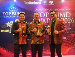 Sultra Bersinar di Kancah Nasional, Borong Penghargaan TOP BUMD Awards 2026