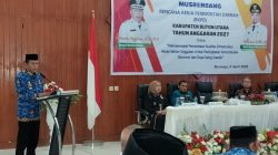 Musrenbang RKPD Buton Utara Tahun 2027: Infrastruktur, Ekonomi, dan SDM Jadi Fokus Utama Pembangunan