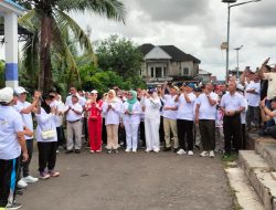 Meriahkan HUT Buton Utara, Ribuan Warga Padati Jalan Santai Keliling Kulisusu